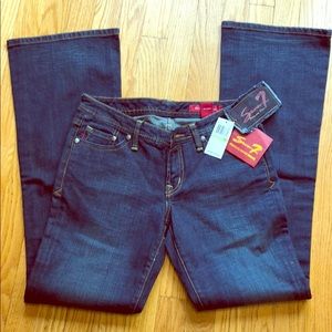 NWT Seven7 classic flare size 30 New w tags jeans
